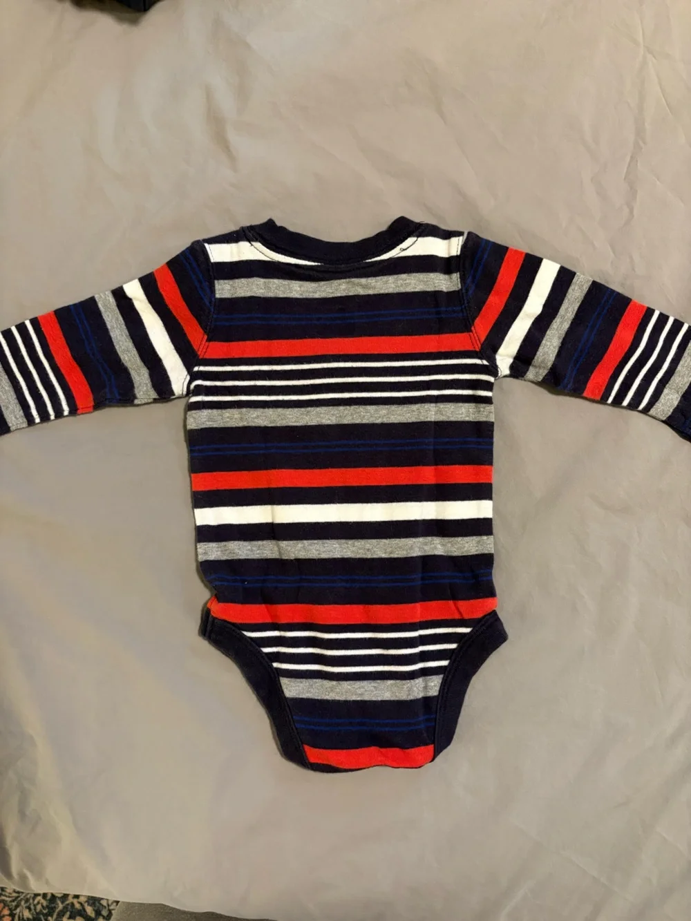 BabyGAP & Old Navy 3-6M Matching LongSleeve Outfit Set - Navy and Red